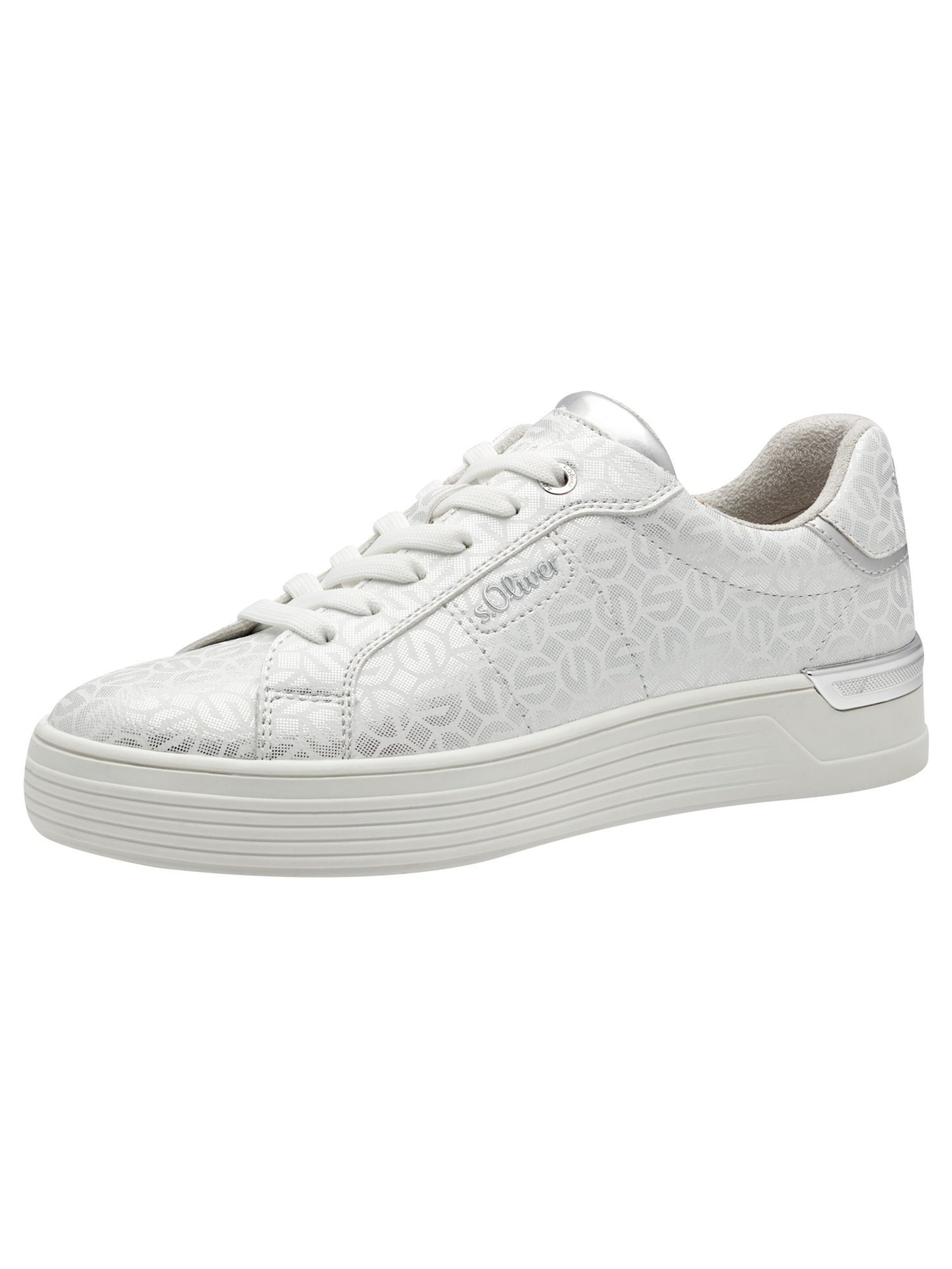 s.Oliver Sneaker in Silber: Vorderseite