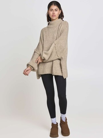 Lilavie Strickpullover ' Maraa ' in Braun