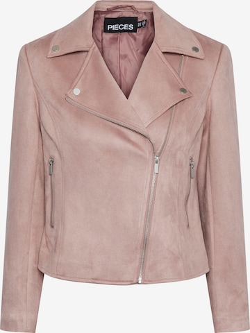 PIECES Between-season jacket 'BEMINDA' in Pink: front