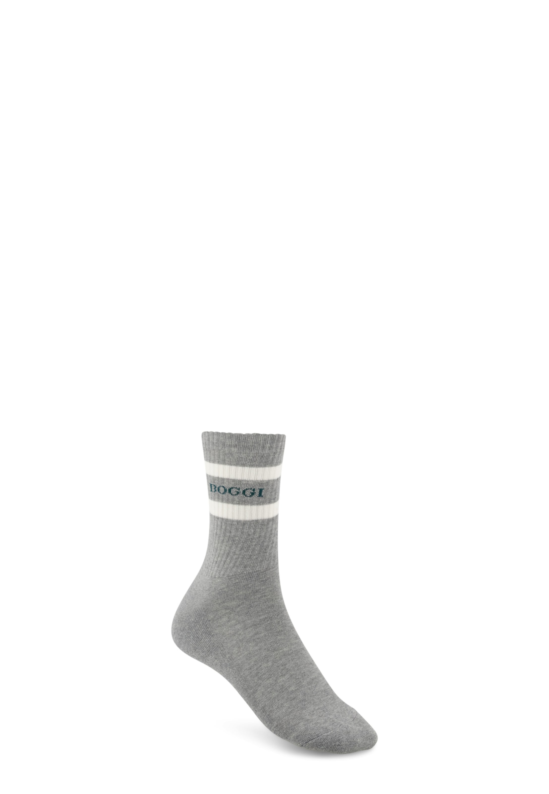 Boggi Milano Socks in Grey: front