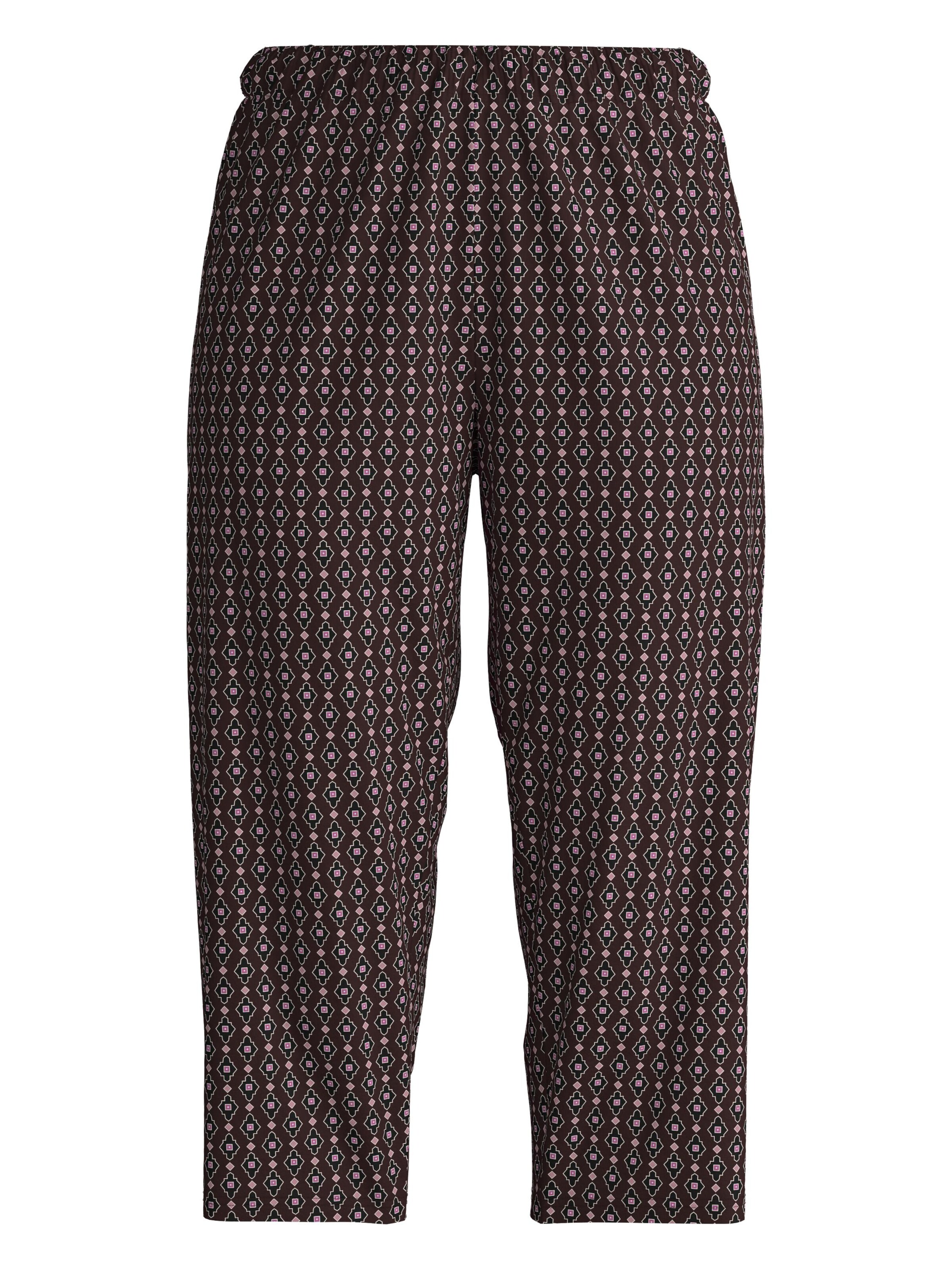 CALIDA Pyjamahose 'Favourites Sun'‌‌‌ in Schwarz: Vorderseite