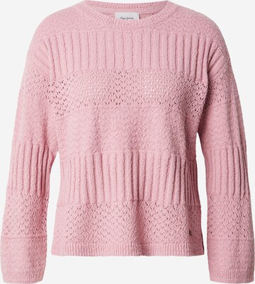 Pepe Jeans Pulover 'ALAYA' | roza barva: sprednja stran