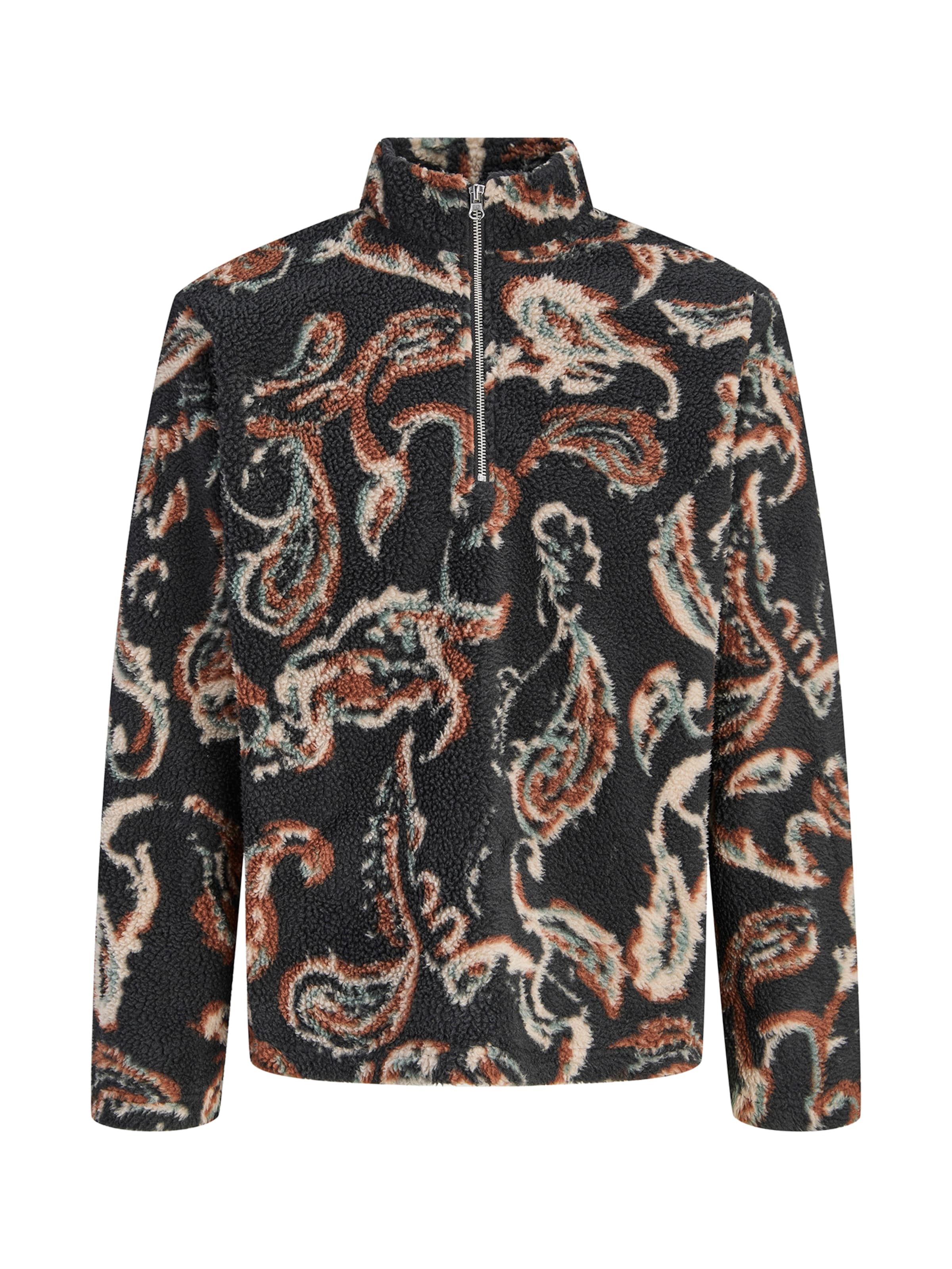 JACK & JONES Pullover 'JORSALAMANCO' in Schwarz: Vorderseite