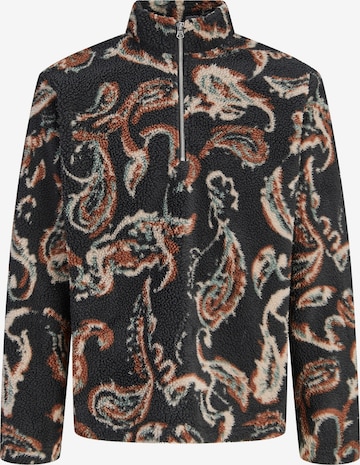 juoda JACK & JONES Megztinis 'JORSALAMANCO': priekis