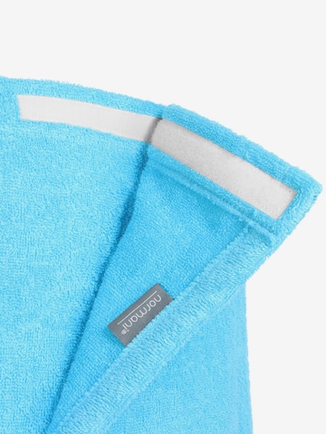 normani Short Bathrobe ' Mersin ' in Blue