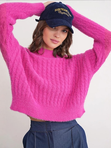 MixRay Sweater in Pink