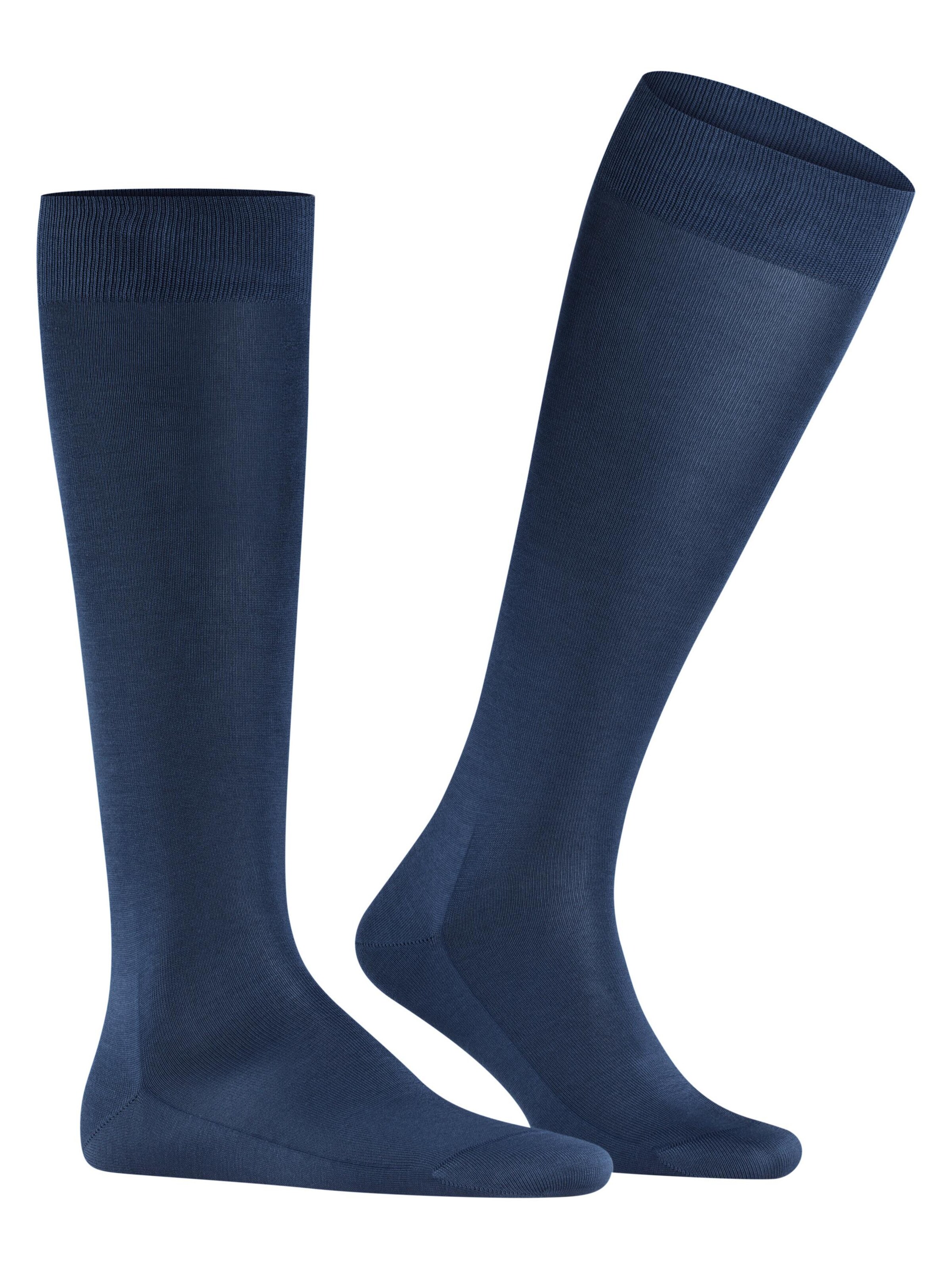 FALKE Knee High Socks 'Tiago' in Blue