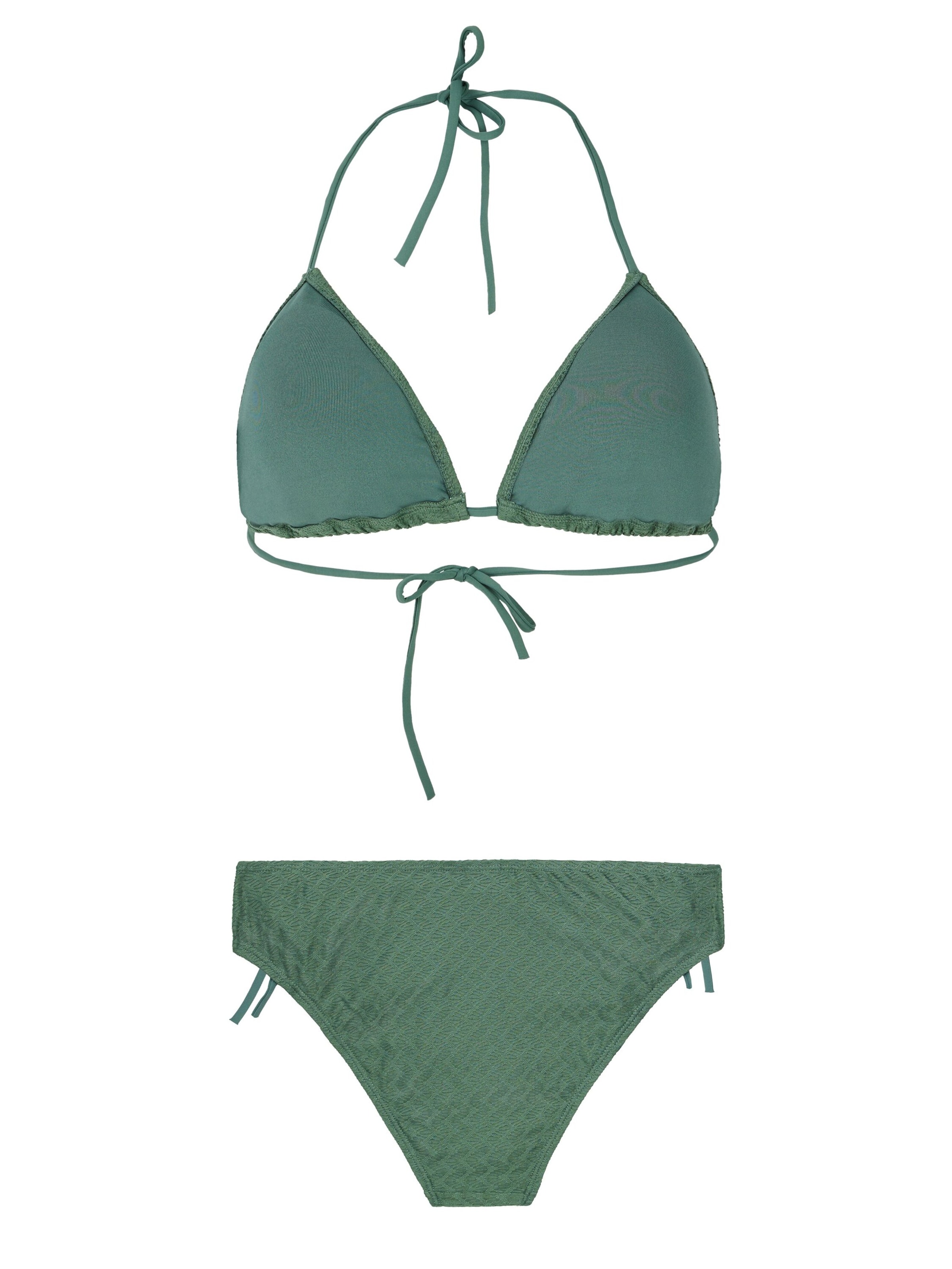 PROTEST Triangel Bikini 'PRTGrip' in Grün