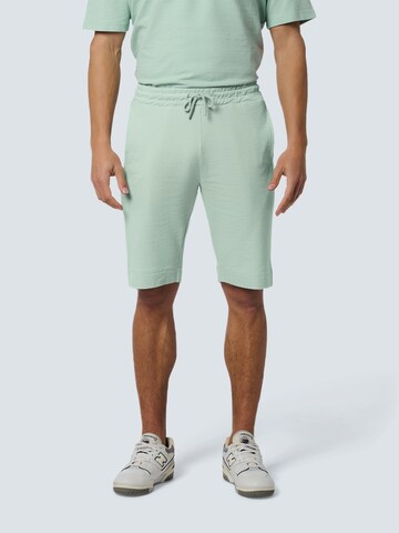 No Excess Regular Pants in Green: front