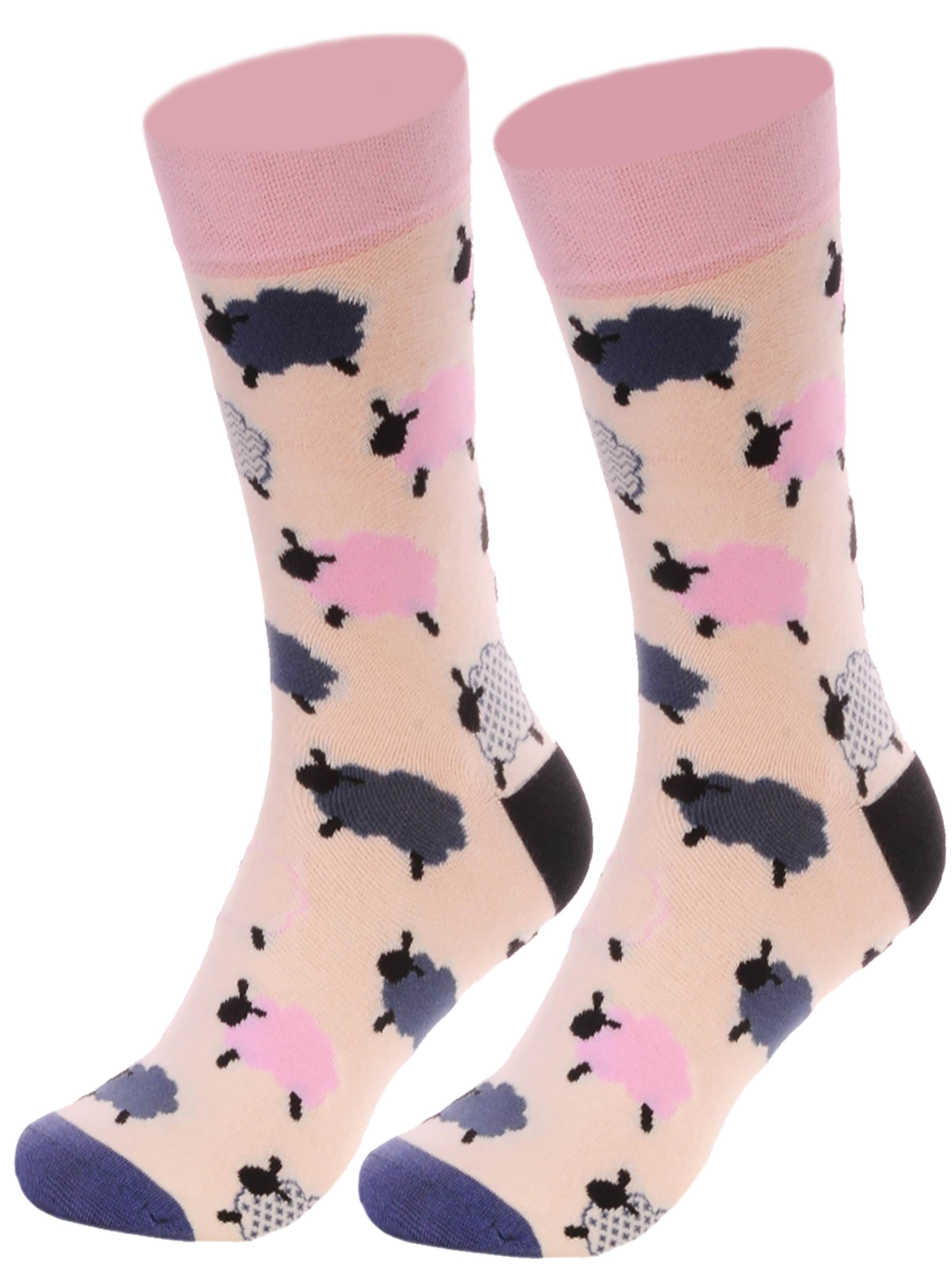 La Bortini Socken‌‌‌‌ in creme, Produktansicht