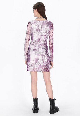 myMo ROCKS Jurk in Lila