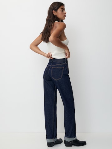 Pull&Bear Regular Jeans in Blau