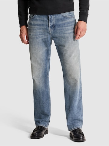 Loosefit Jean 'Revson loose fit jeans' CAST IRON en bleu : devant