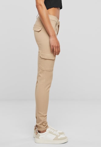 Cloud5ive Skinny Cargo Pants in Beige