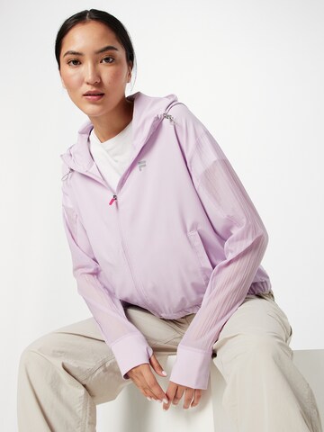 FILA Jacke 'Riva' in Lila: Vorderseite