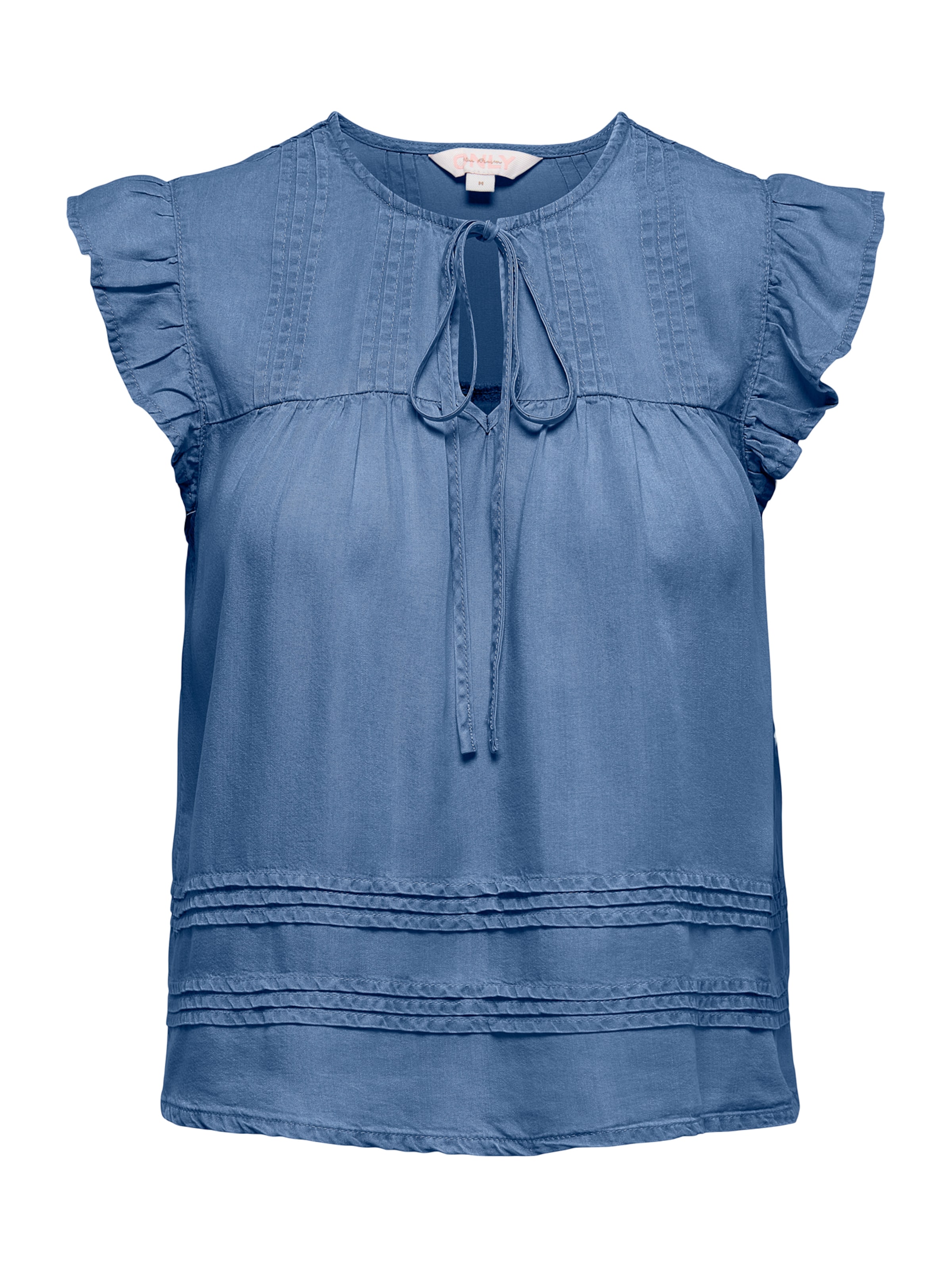 ONLY Blouse 'ONLCHARIS' in Blauw: voorkant