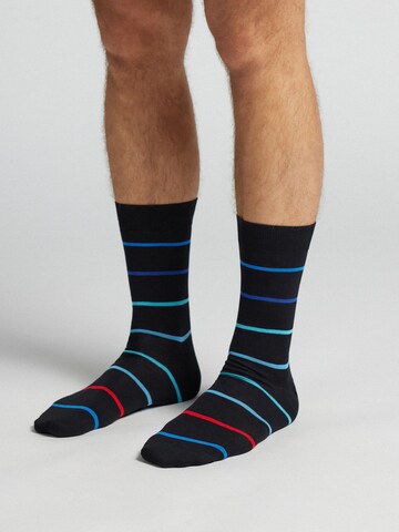 IUMAN Intimissimi Uomo Socks in Black: front