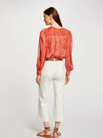 Morgan Blouse in Red