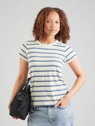 Maglietta di rag & bone in beige: frontale
