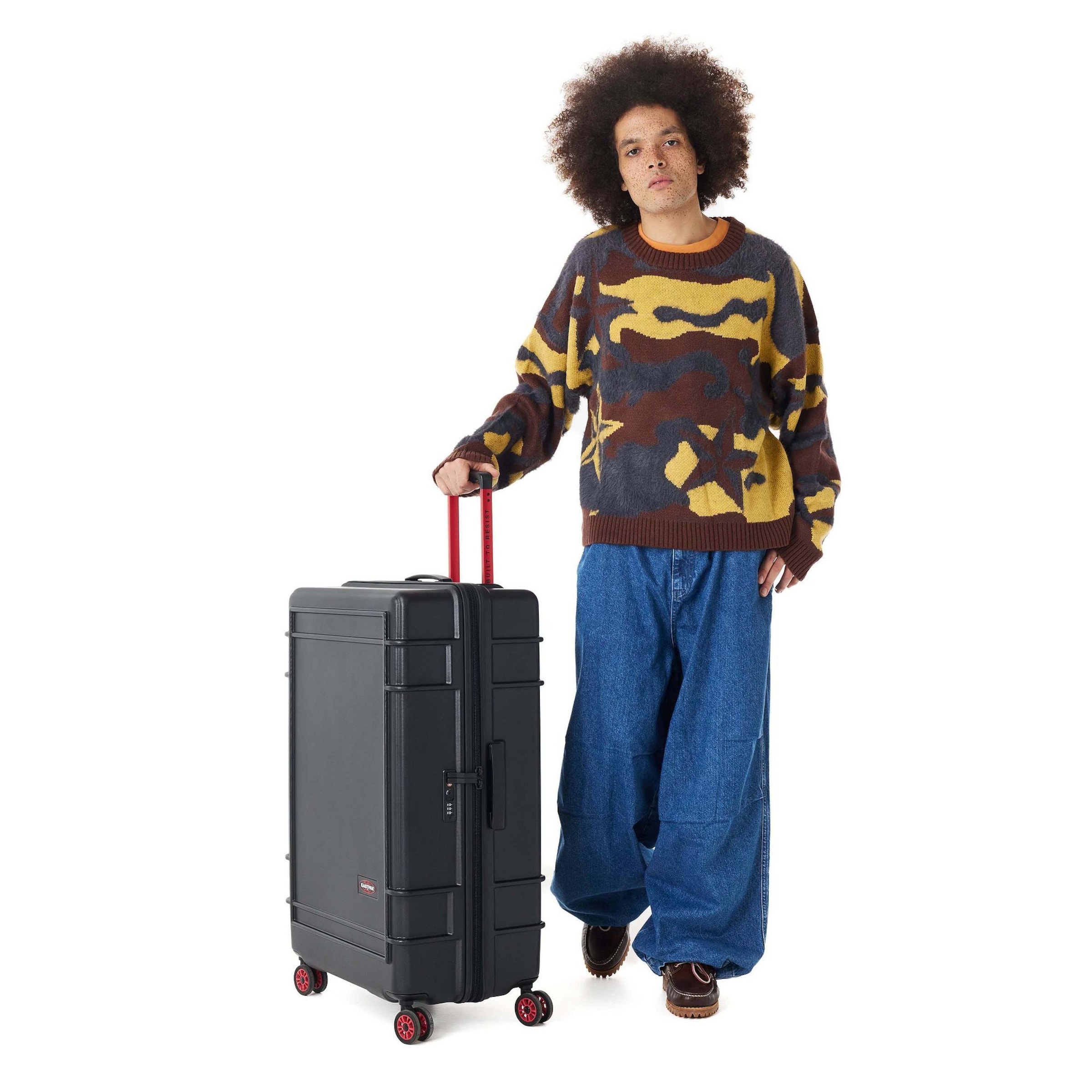 Trolley di EASTPAK in nero: frontale