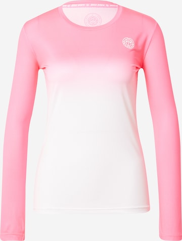 BIDI BADU - Camiseta funcional en rosa: frente