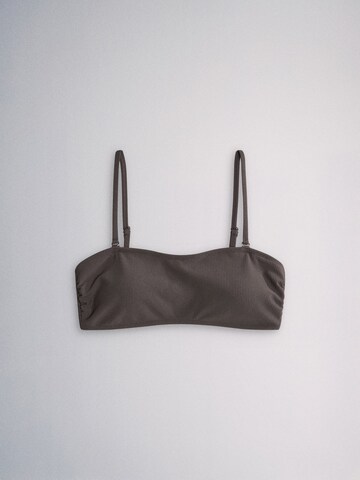 The Set Bandeau Bikiny – hnědá