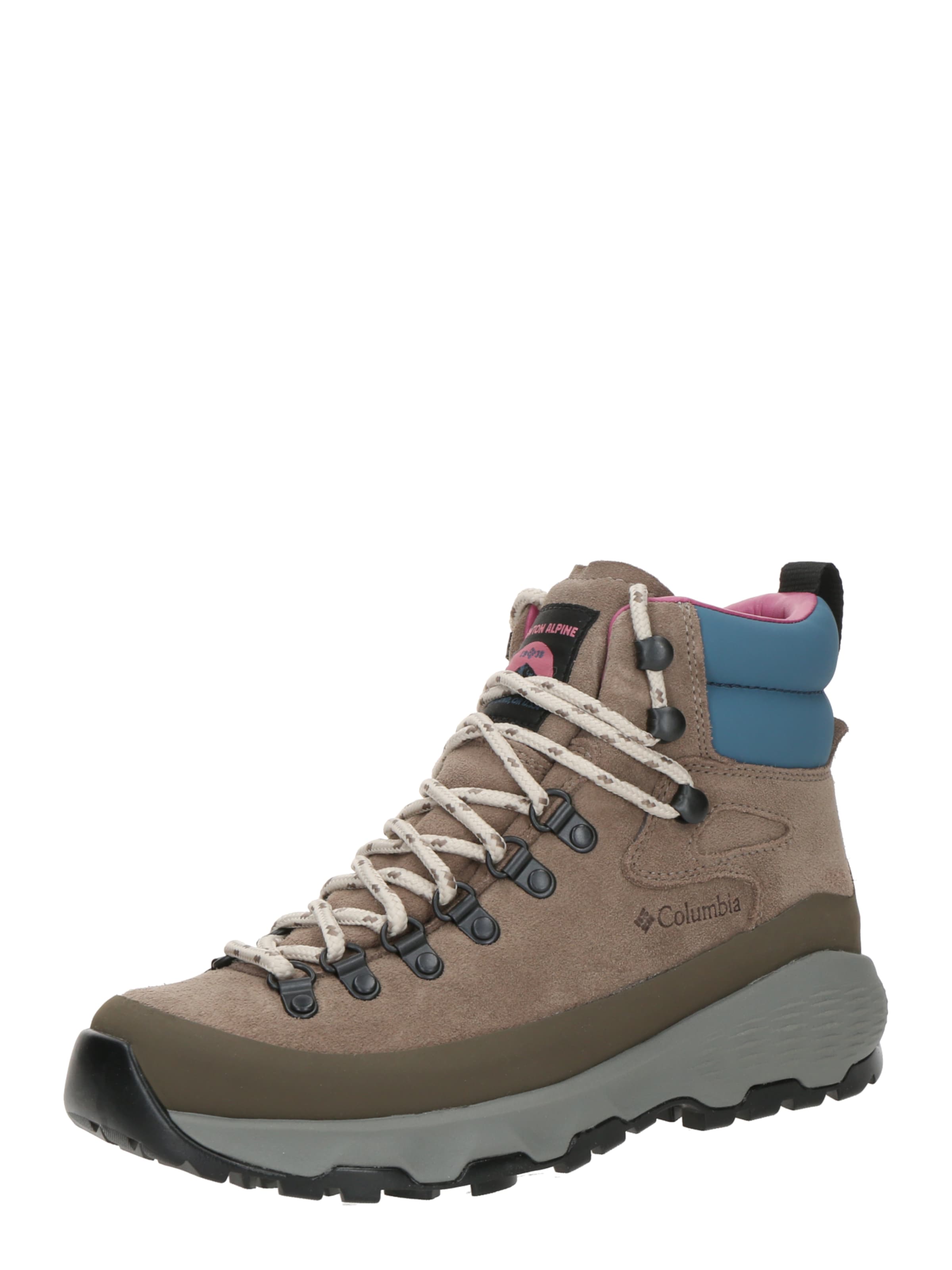 Boots 'NEWTON ALPINE PT™' COLUMBIA en marron : devant