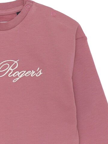 Roy Rogers Sweatshirt 'Fancy Cursive F' in Pink