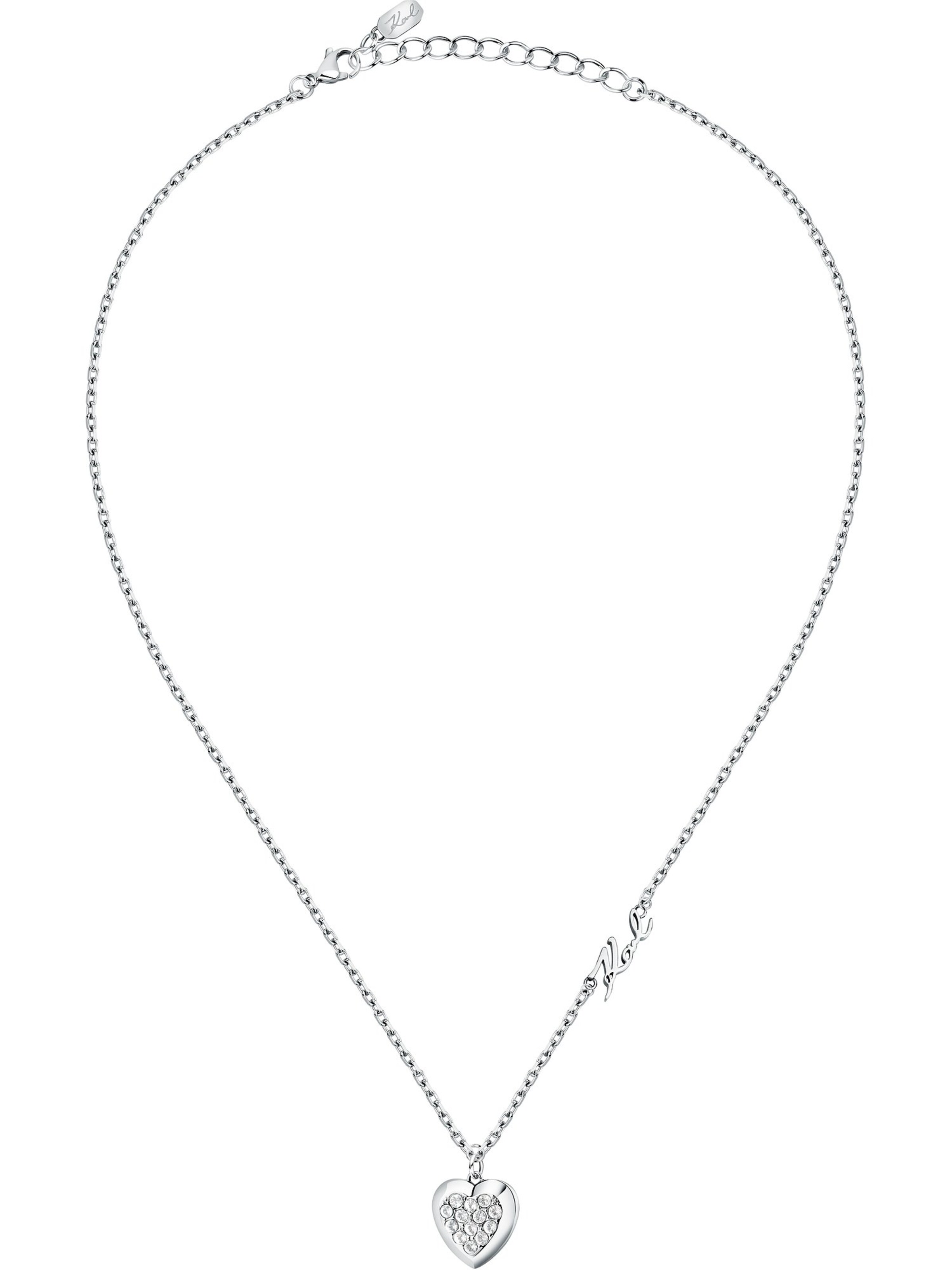 Karl Lagerfeld Necklace in Silver: front