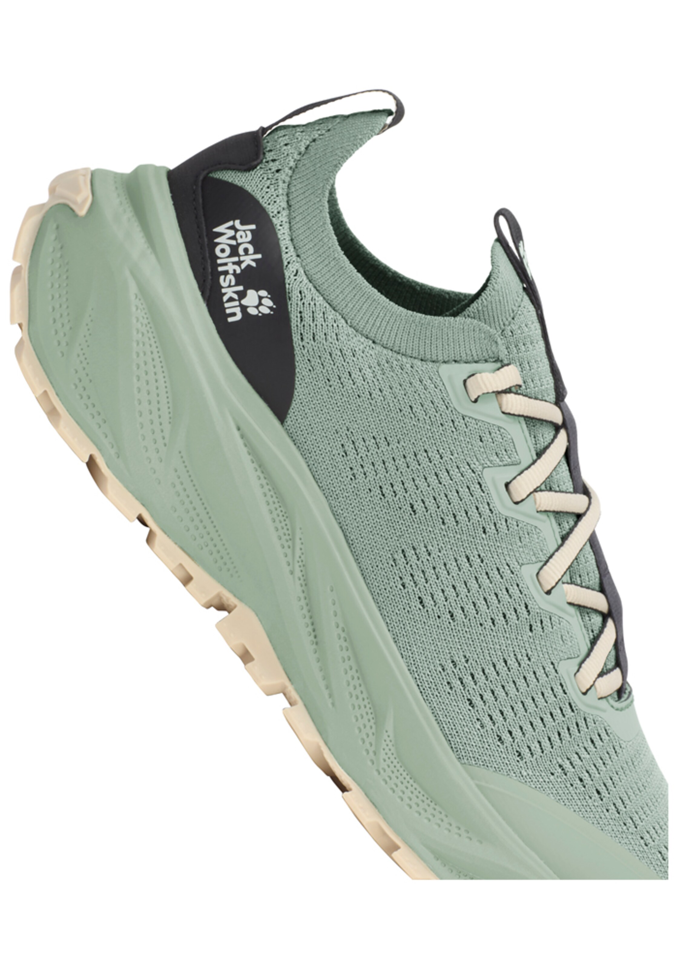 JACK WOLFSKIN Flats in Green