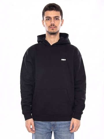 Obey Sweatshirt 'Bold Star Extra Heavy Hoof Fleece' i sort
