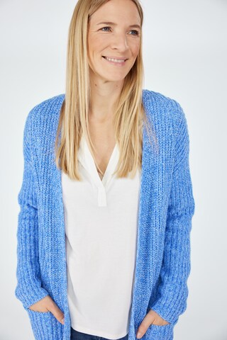 LIEBLINGSSTÜCK Knit Cardigan 'Sendra' in Blue
