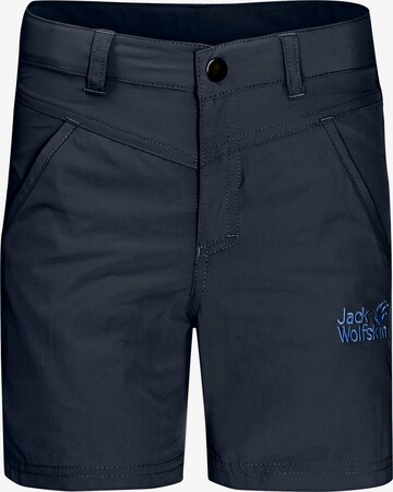 JACK WOLFSKIN Regular Workout Pants 'Sun' in Blue