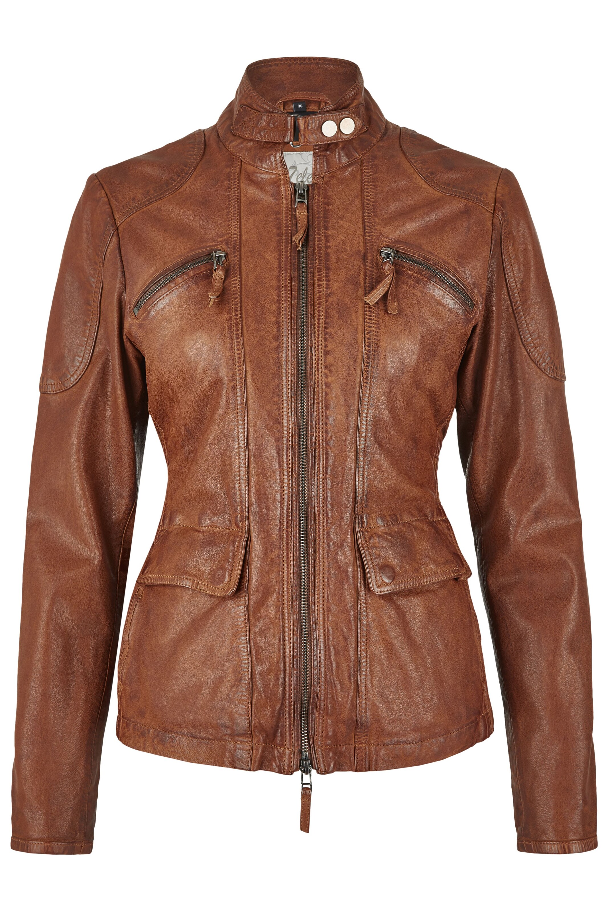 7ELEVEN Between-season jacket 'SEKandi' in Brown: front