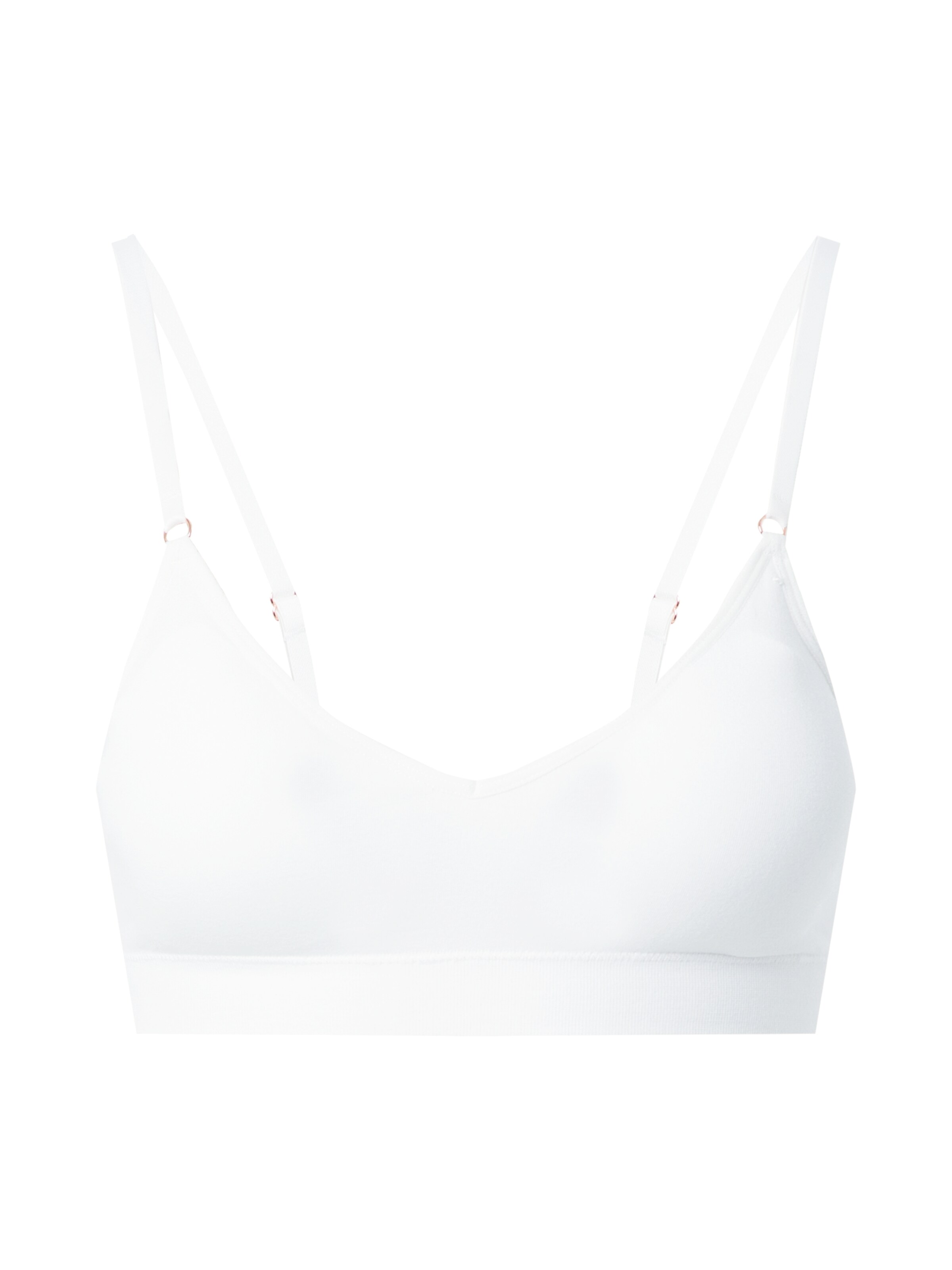 ETAM Bustier BH 'Amande' in Weiß: Vorderseite