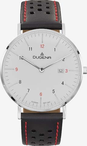 DUGENA Analog Watch in Black: front