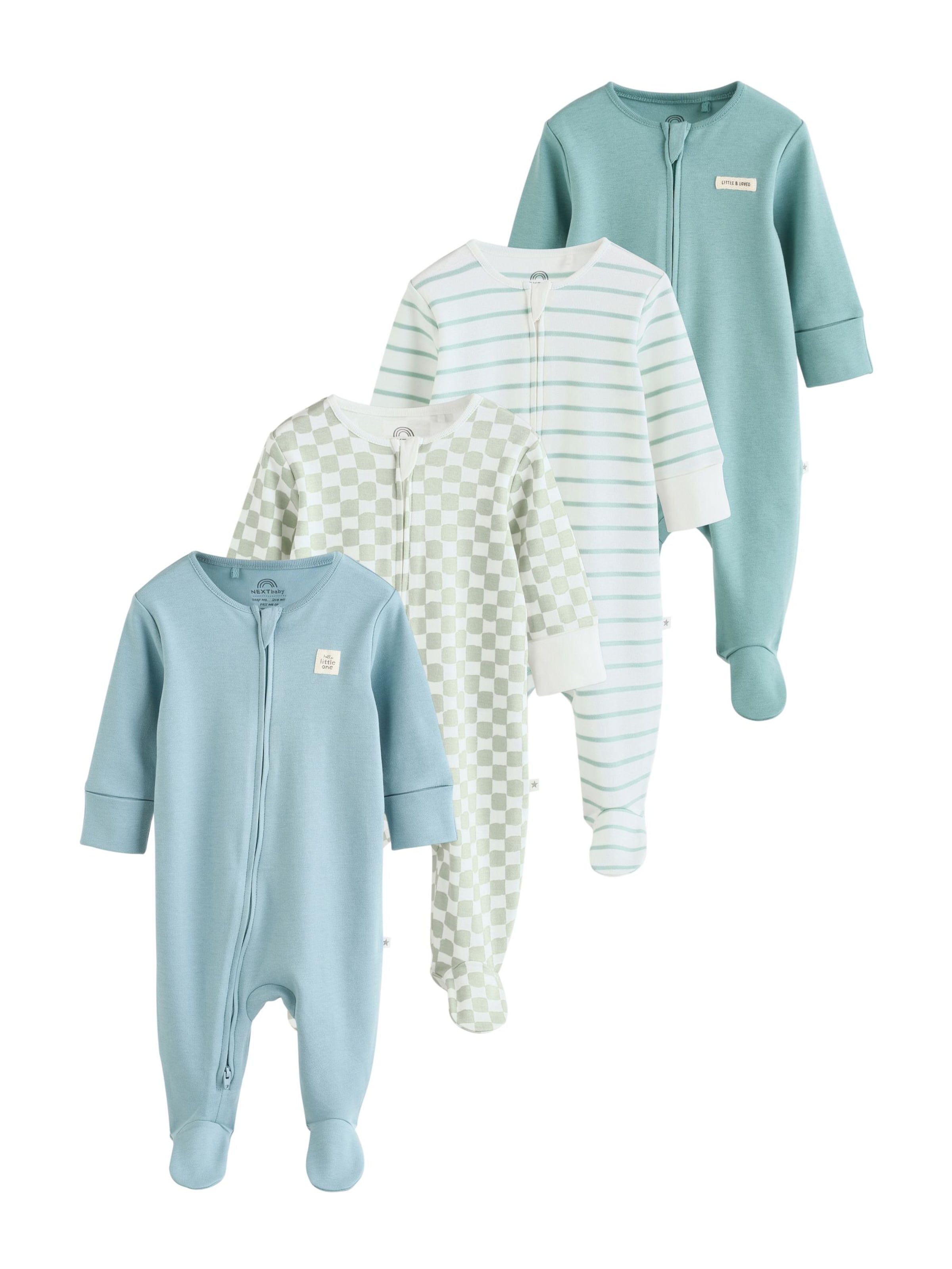 NextPidžama set - plava boja: prednji dio