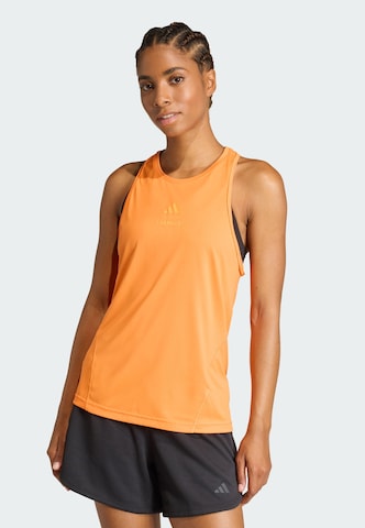 ADIDAS PERFORMANCE - Top deportivo 'Les Mills' en naranja