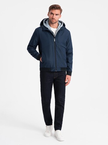 Ombre Tussenjas in Blauw
