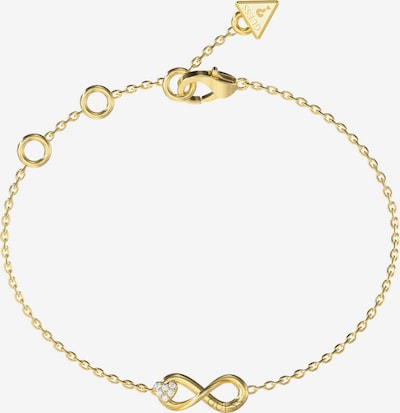 GUESS Narukvica 'INFINITY' u zlatna / prozirna, Pregled proizvoda