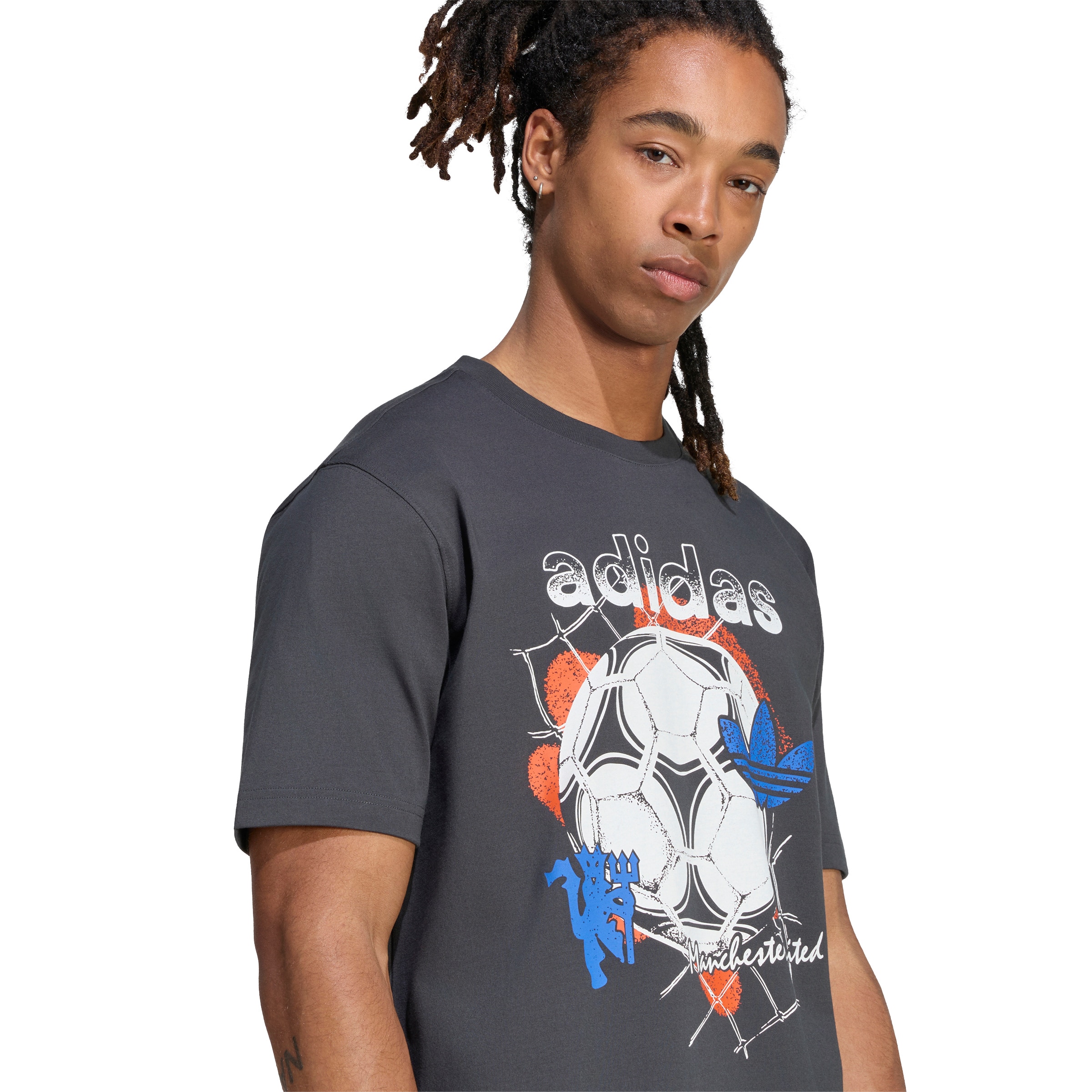 ADIDAS PERFORMANCE Performance shirt 'MUFC' in Black