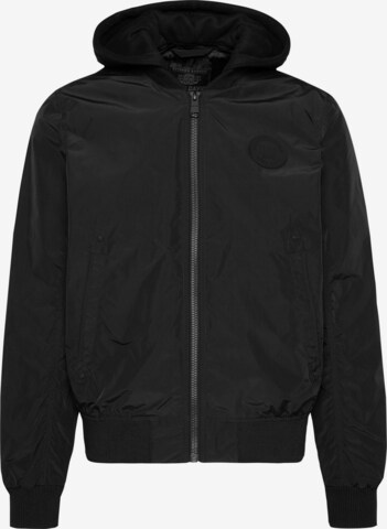 CAMP DAVID Between-Season Jacket in Black: front