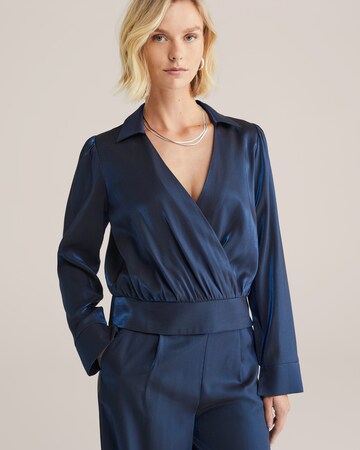WE Fashion - Blusa en azul: frente