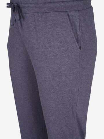 Zizzi Дънки Tapered Leg Панталон в синьо