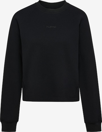 T-shirt fonctionnel Hummel en noir : devant
