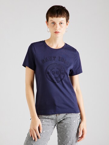 GANT Shirt in Blauw: voorkant