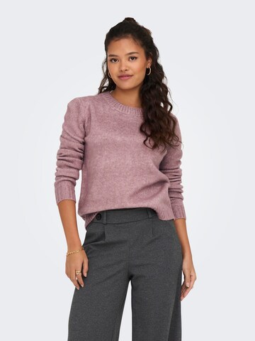 Pull-over 'Silja' JDY en rose : devant