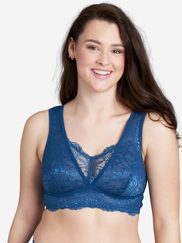 Bustier Soutien-gorge 'Eliana' SugarShape en bleu : devant