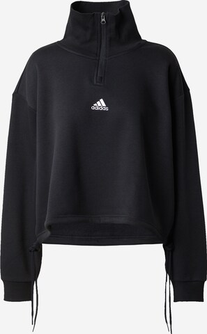ADIDAS SPORTSWEARSportska sweater majica 'Last Days Of Summer Zip' - crna boja: prednji dio