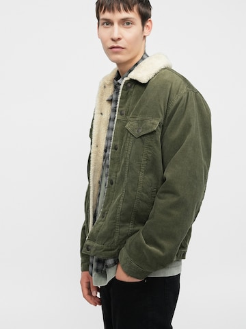 GAPPrijelazna jakna 'Sherpa' - zelena boja